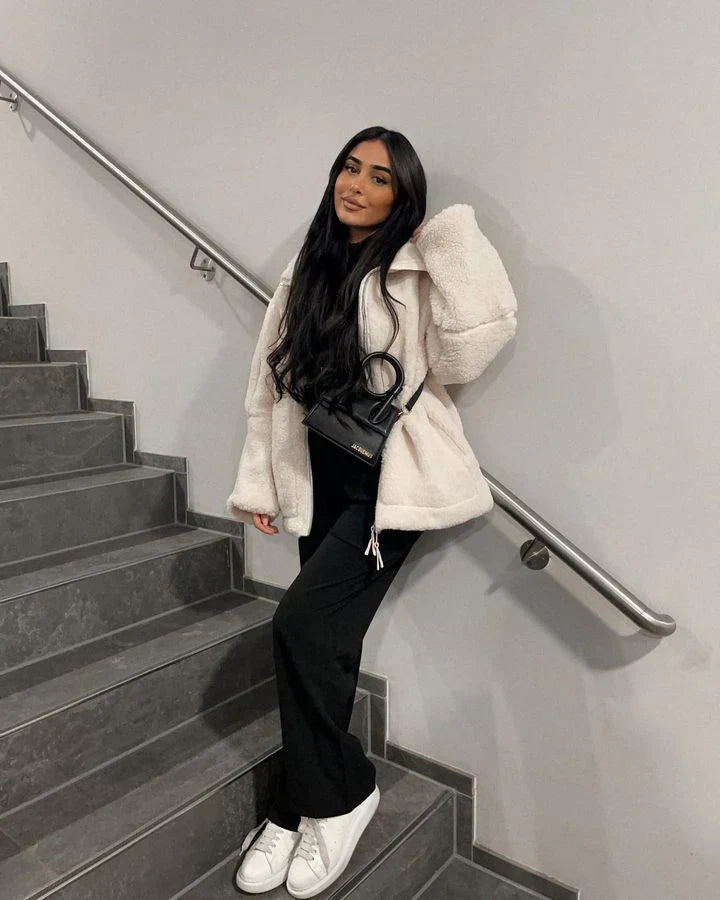 KAJA | Soft Teddy Coat