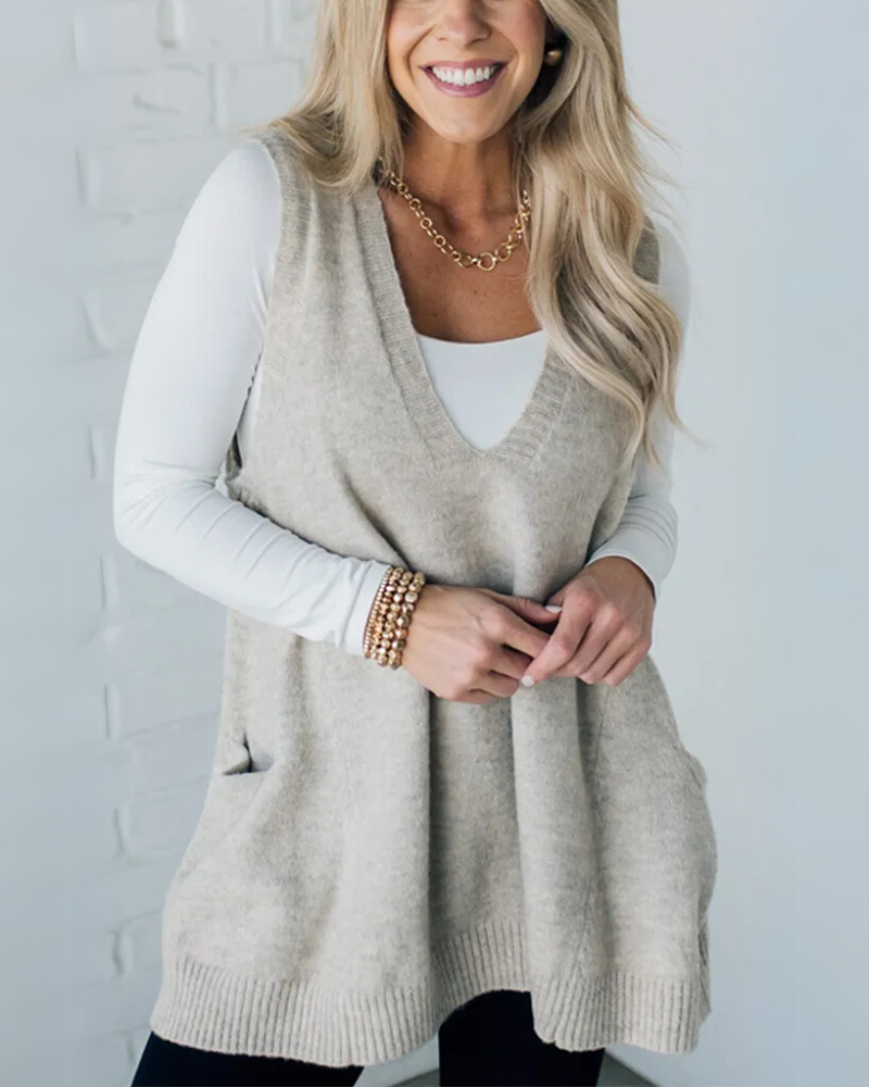 AROLA | Cozy Knit Vest