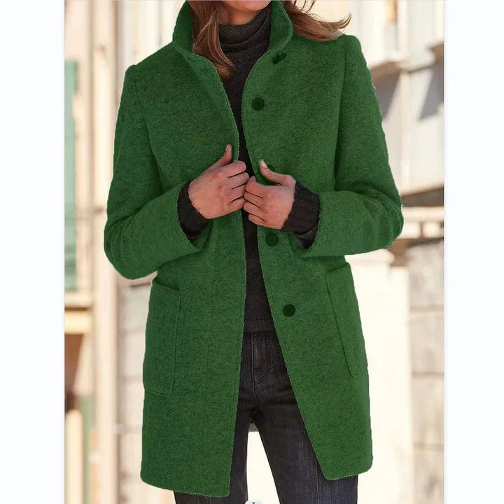 Elizabeth | Sleek Windbreaker Coat