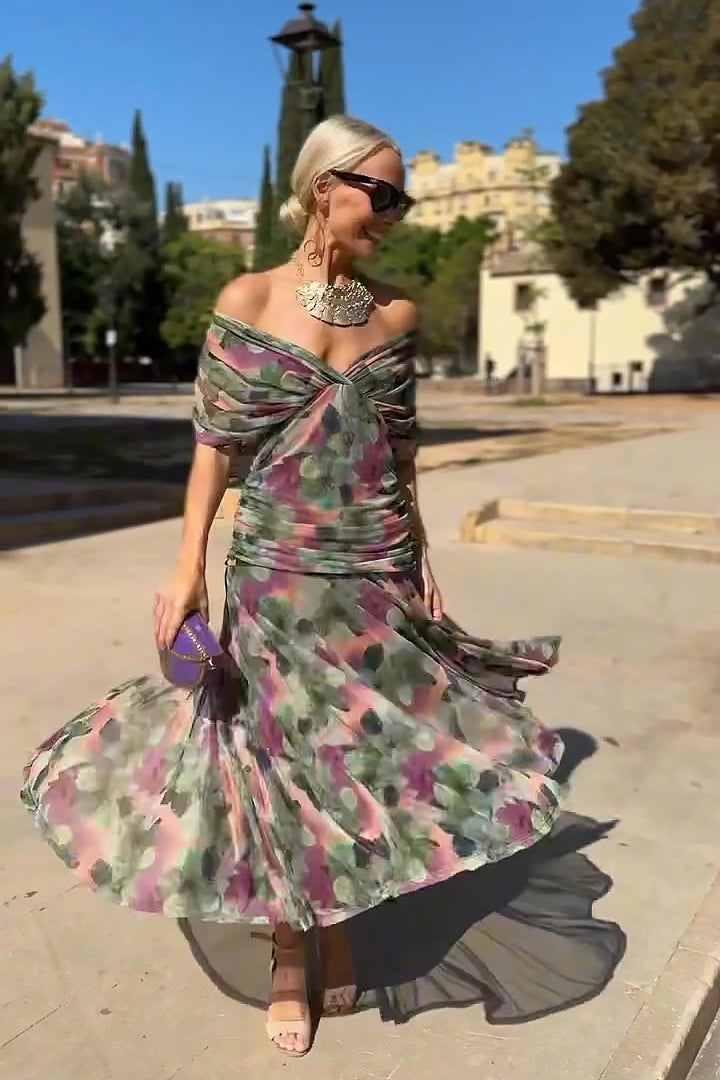 PRISCILLA | Tulle Maxi Dress