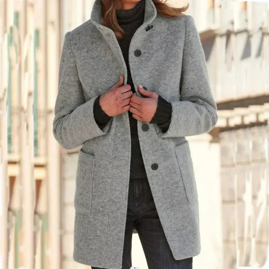 Elizabeth | Sleek Windbreaker Coat