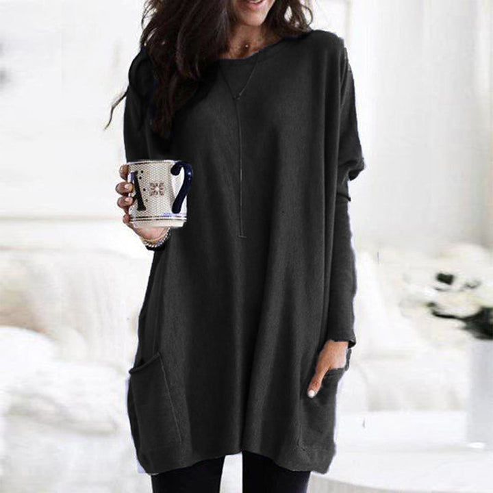 ELLE | Long Shirt-Dress with Pockets
