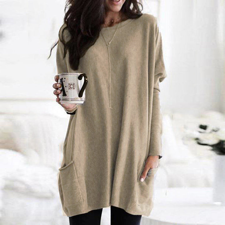 ELLE | Long Shirt-Dress with Pockets