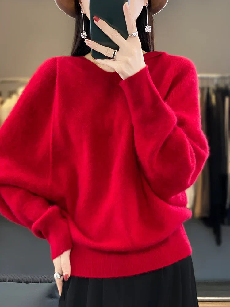 Crystal | Cozy Hooded Pullover