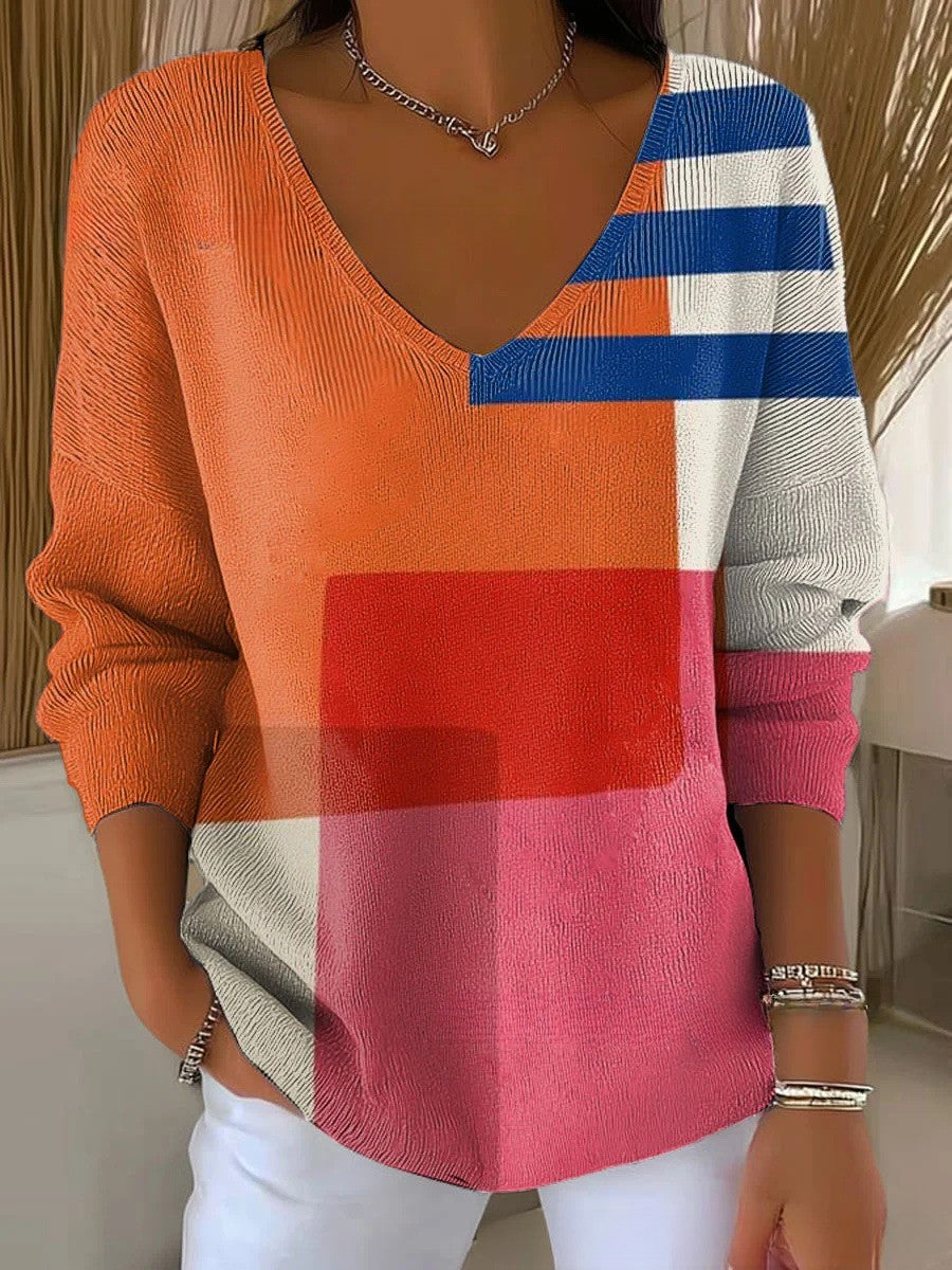 ANAIS | V-Neck Knitted Jumper