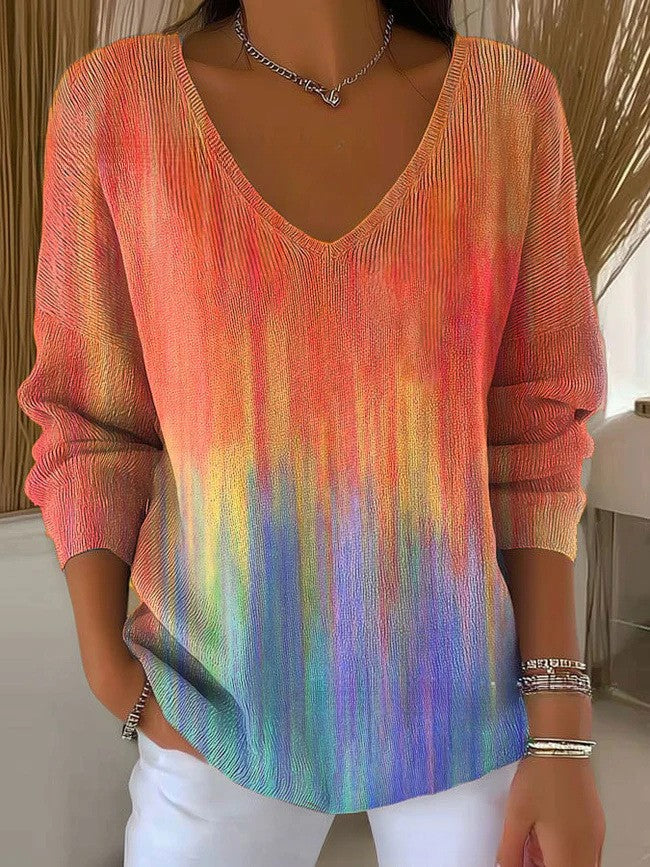 SOPHIE | V-Neck Knit Jumper