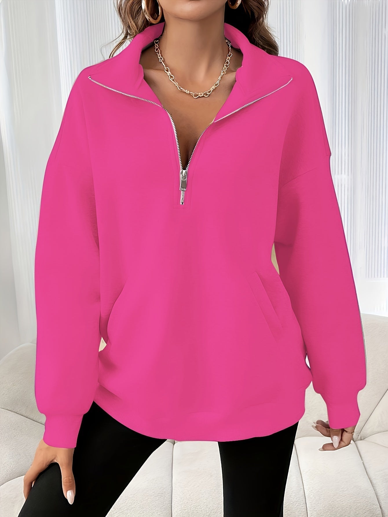 Desiree | Half-Zip Sweater
