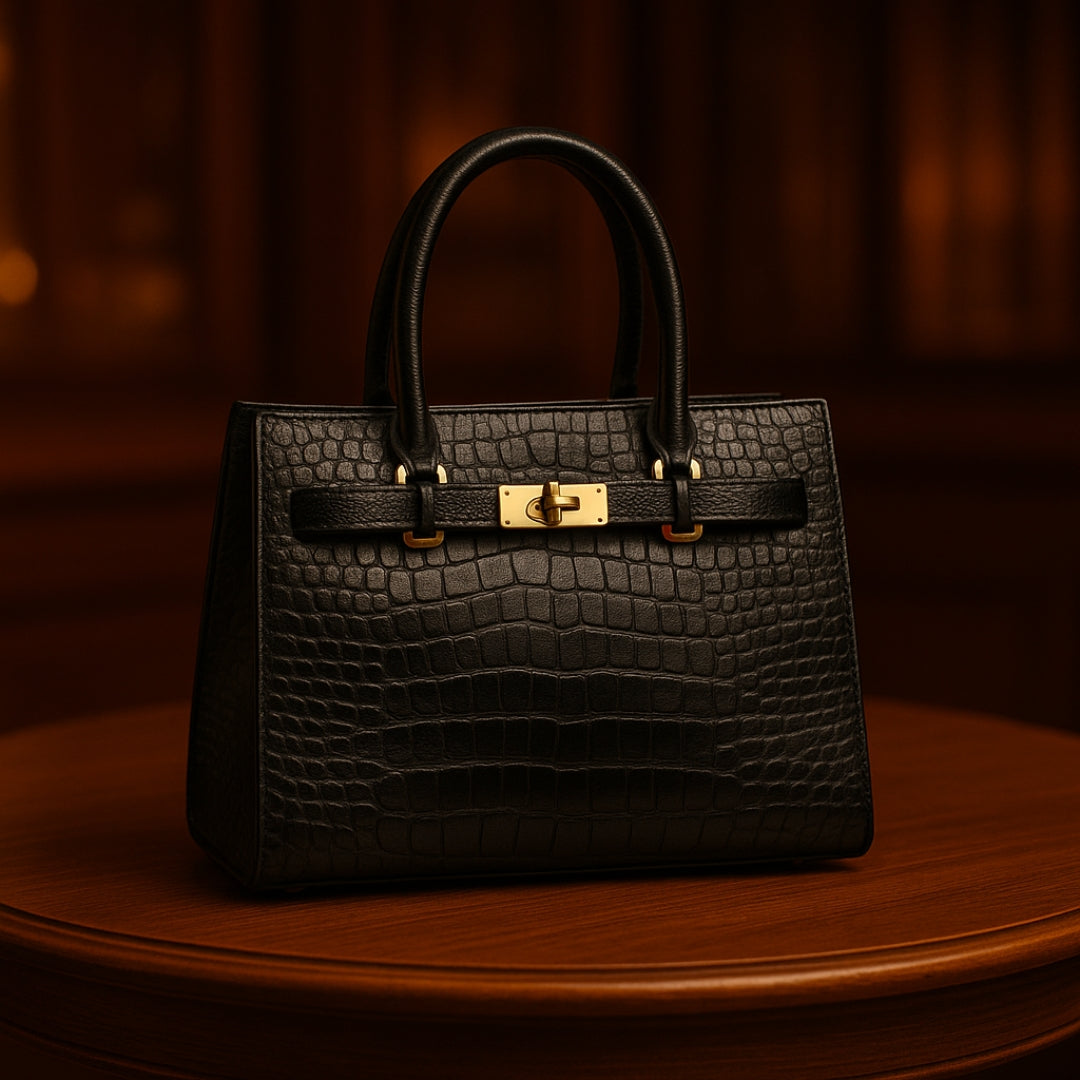 Scales Rail Gold Bag