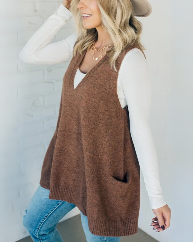 AROLA | Cozy Knit Vest
