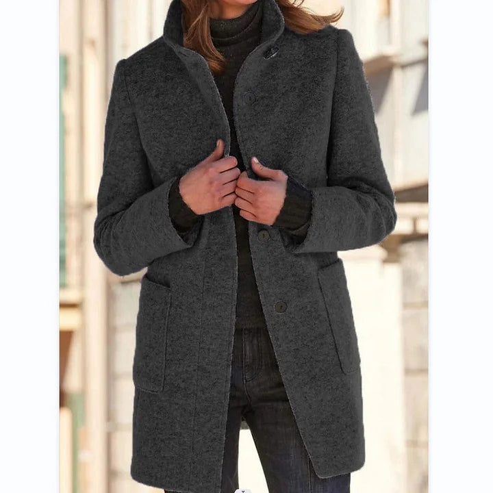 Elizabeth | Sleek Windbreaker Coat