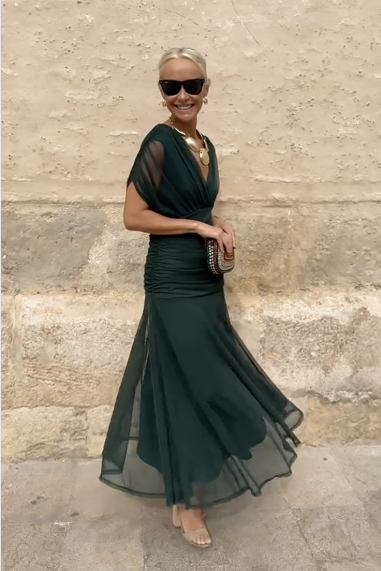 PRISCILLA | Tulle Maxi Dress
