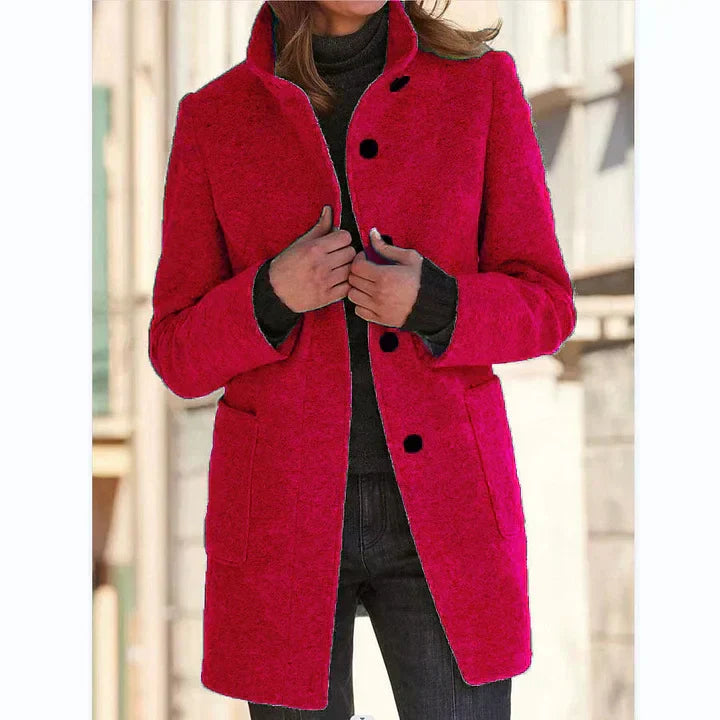 Elizabeth | Sleek Windbreaker Coat