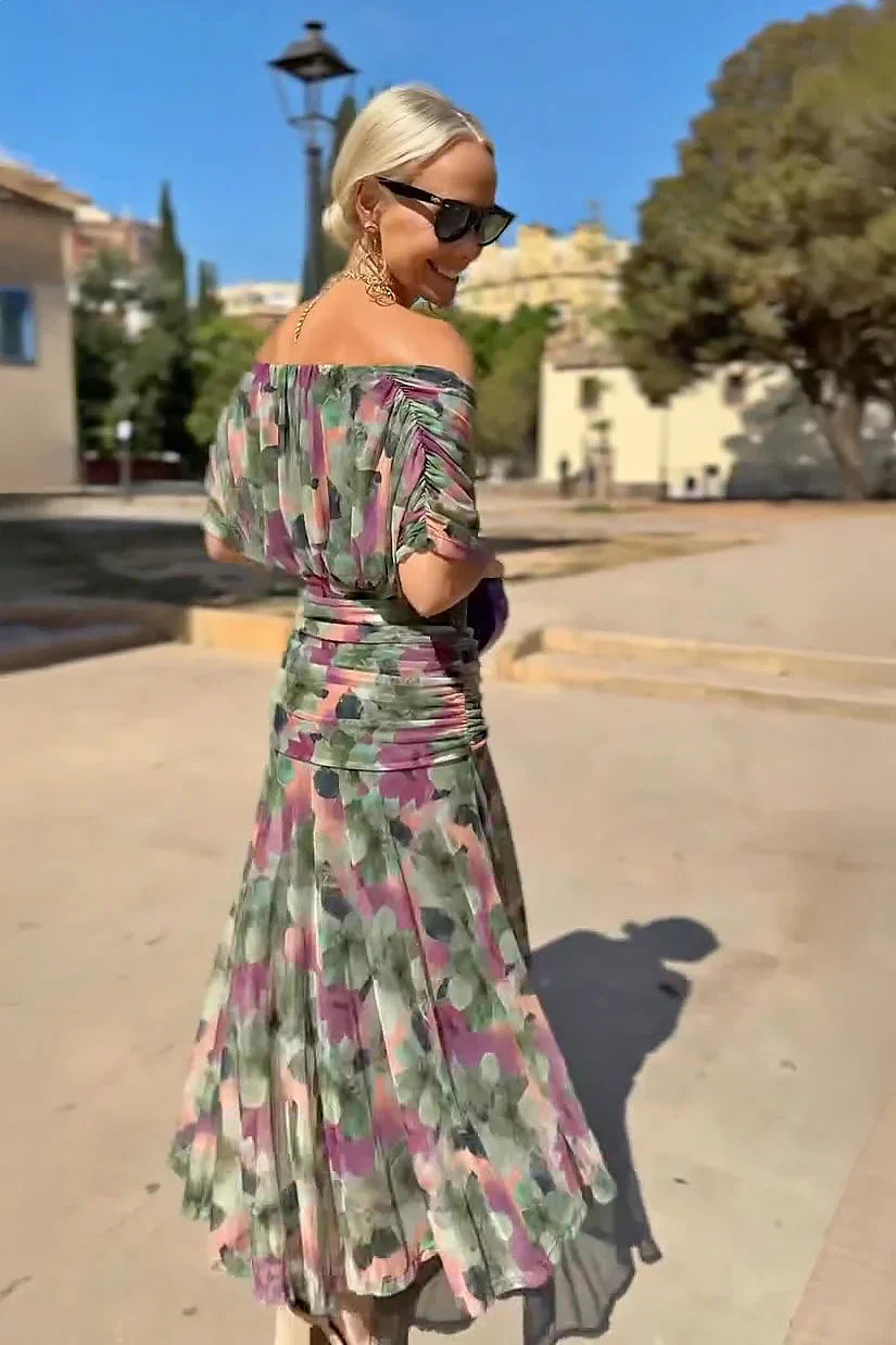 PRISCILLA | Tulle Maxi Dress