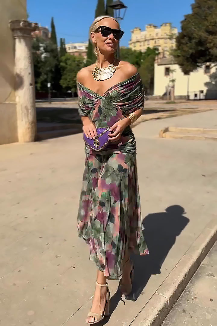 PRISCILLA | Tulle Maxi Dress