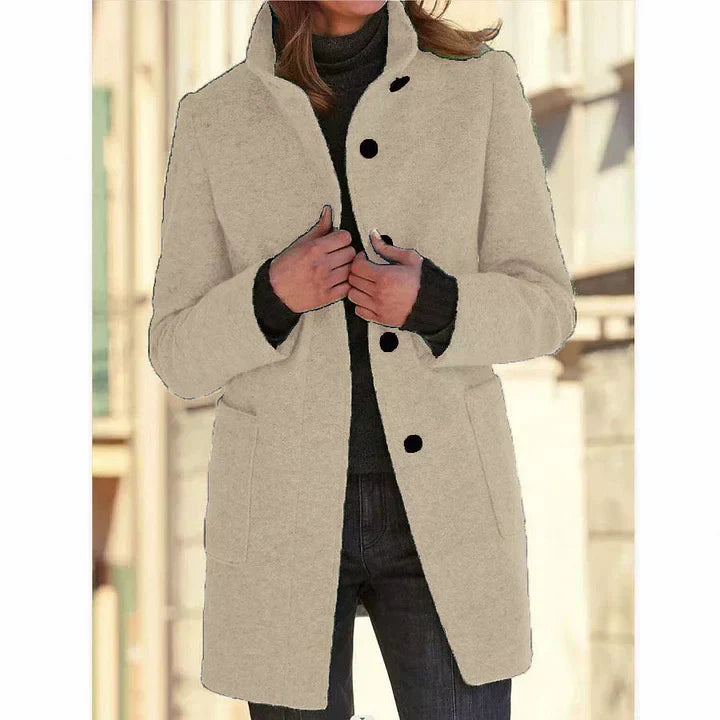 Elizabeth | Sleek Windbreaker Coat