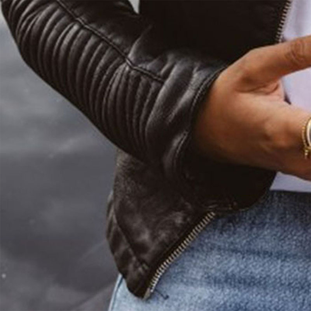 Hannah | Leather Jacket