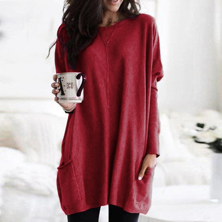 ELLE | Long Shirt-Dress with Pockets