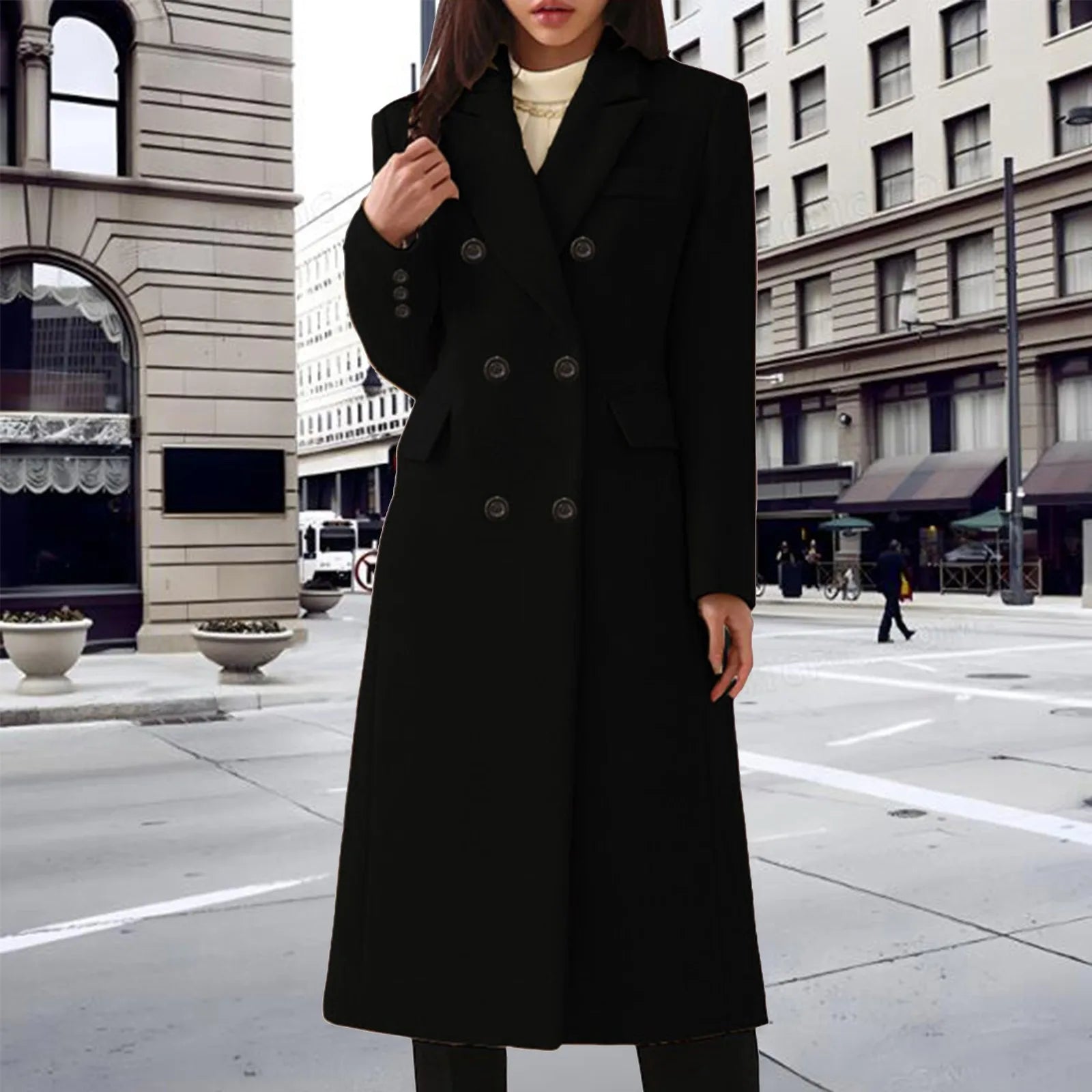 Estelle® | Turn-Down Collar Jacket