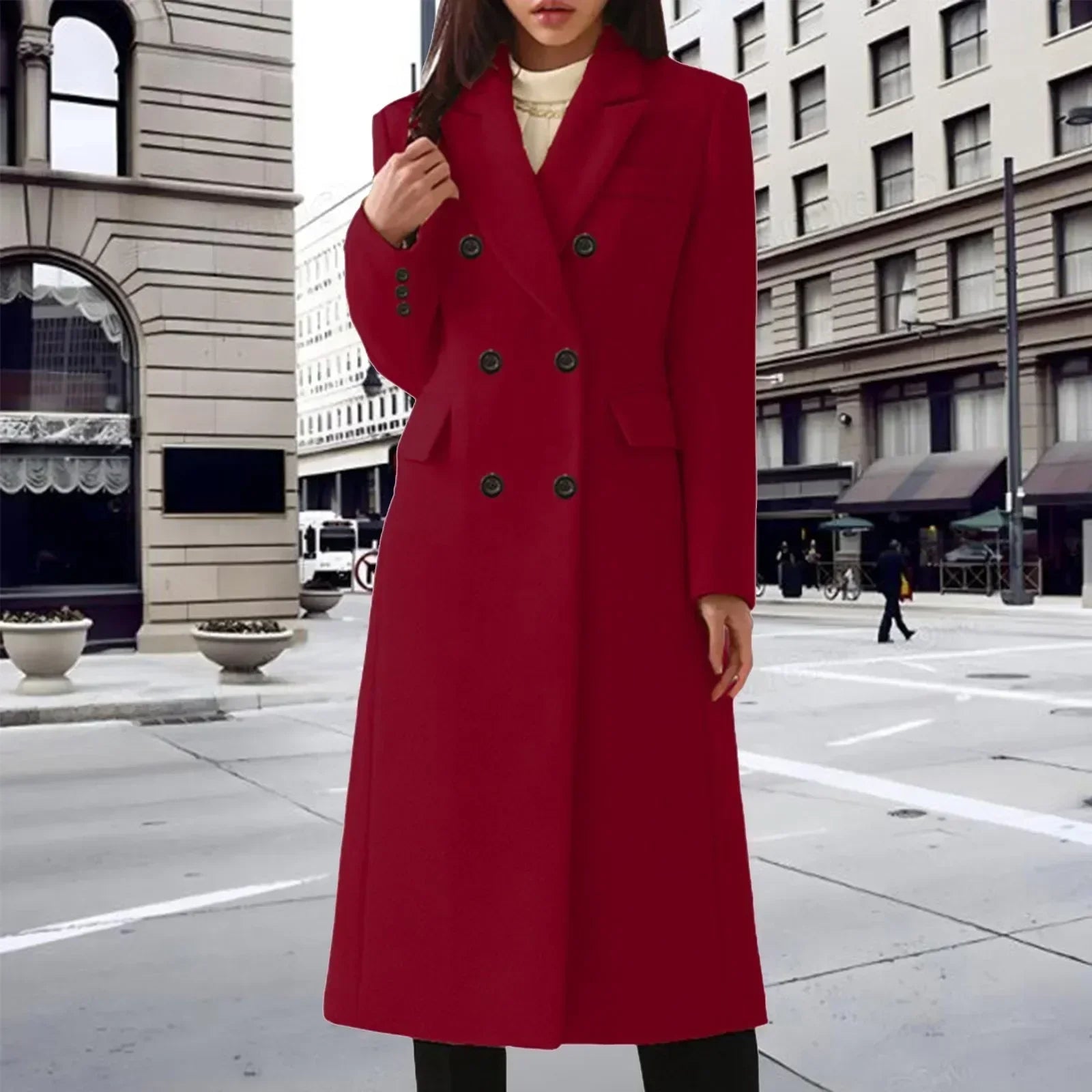 Estelle® | Turn-Down Collar Jacket