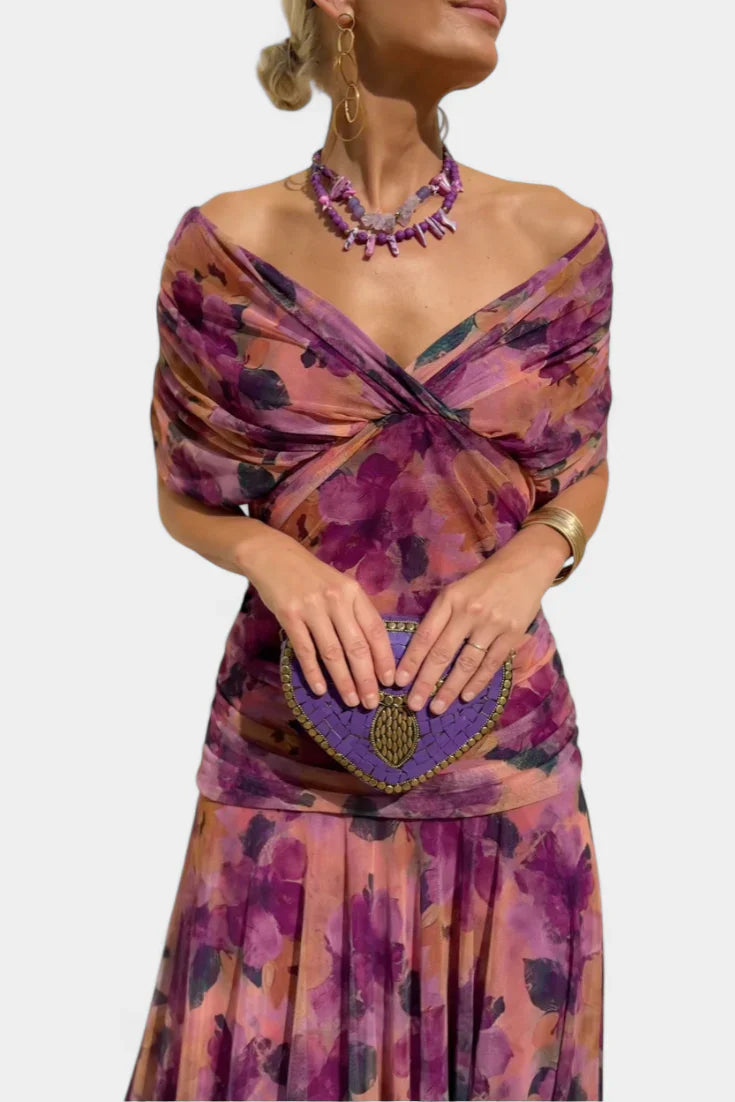 PRISCILLA | Tulle Maxi Dress