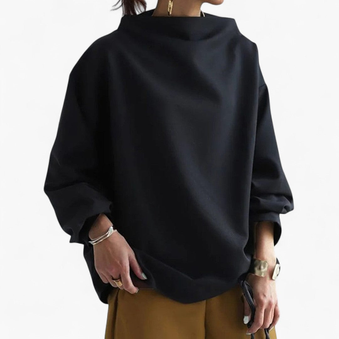 LAIMA | Soft High Neck Sweater