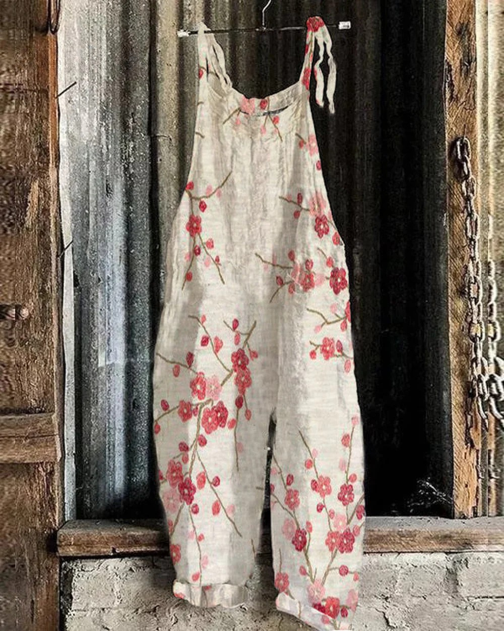 SOLEA | Light, handmade cherry blossom jumpsuit