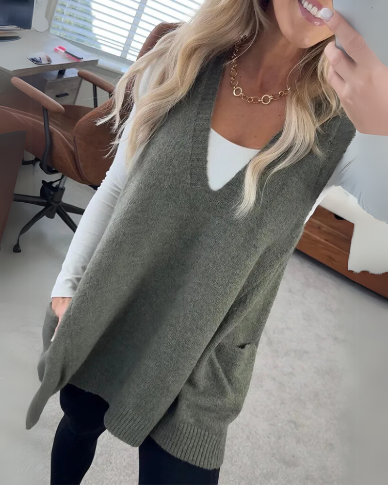 AROLA | Cozy Knit Vest