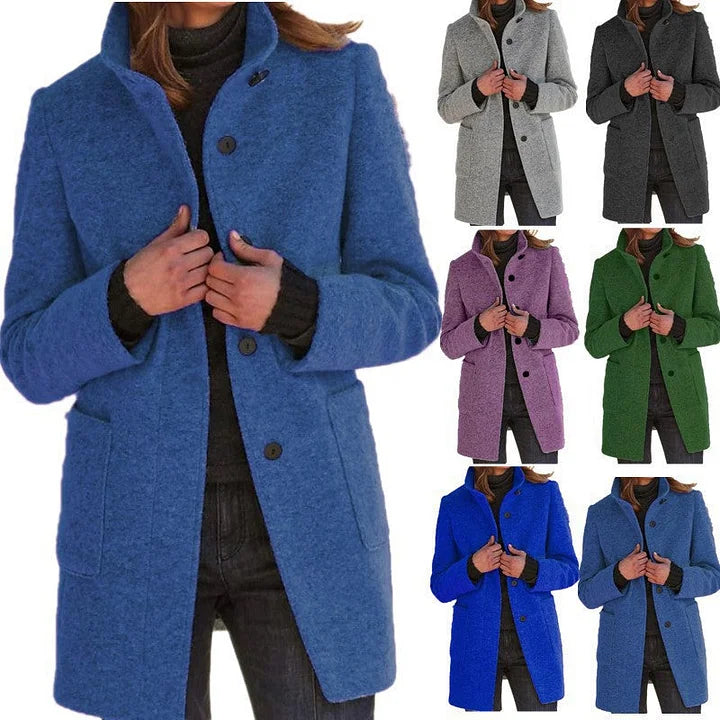 Elizabeth | Sleek Windbreaker Coat