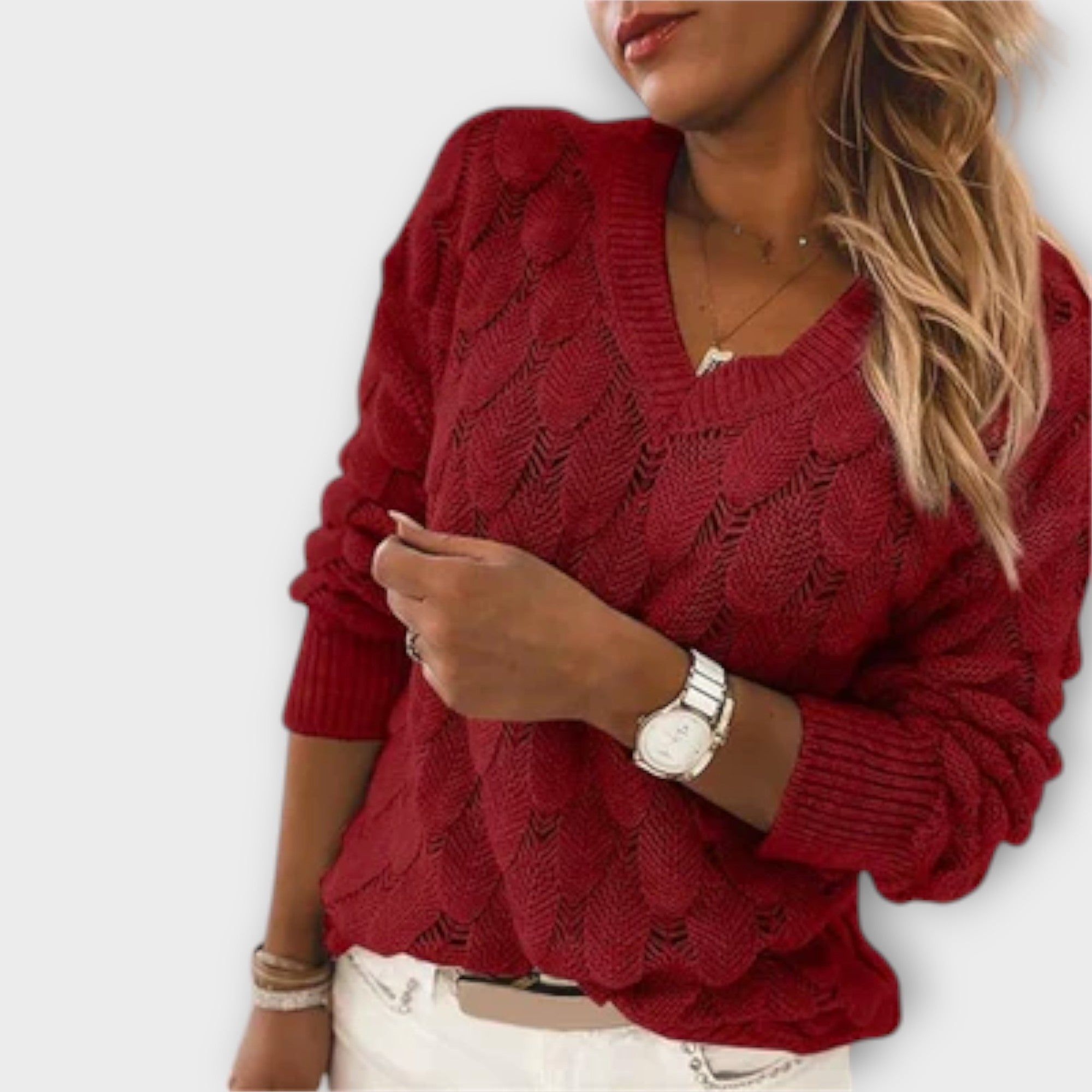 Ellen | V-Neck Pullover